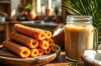 Churros Veganos com Doce de Leite de Coco: Uma Delícia Irresistível