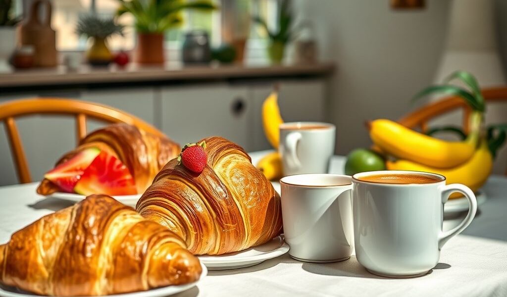 Croissants Veganos: Delícia Francesa