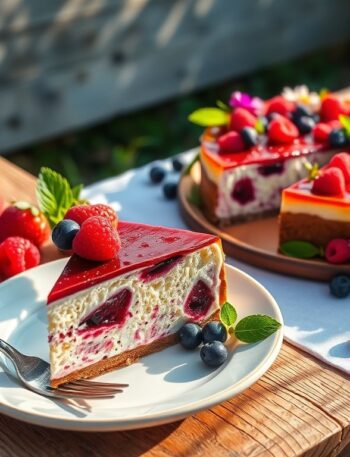 Chegou a Hora do Cheesecake Vegano de Frutas Vermelhas: Uma Delícia Saudável