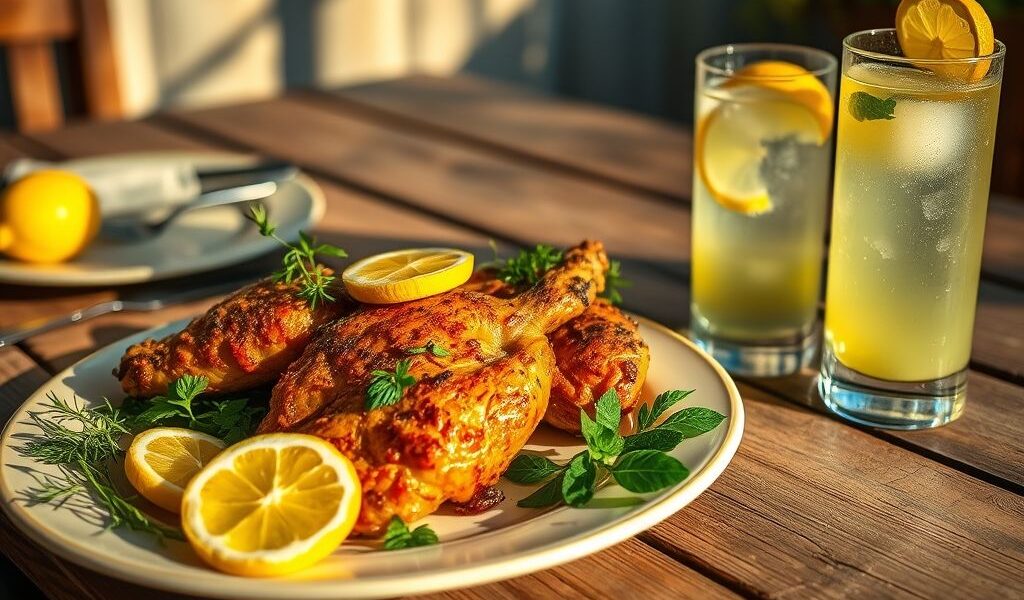 Frango Vegano Assado com Ervas e Limão: Uma Delícia Saudável