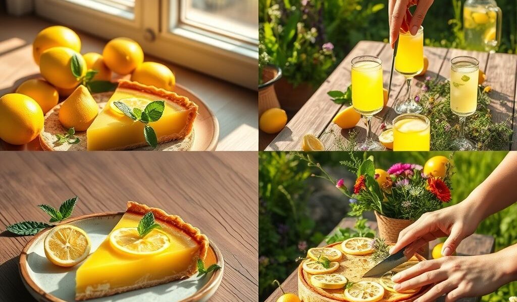 Torta de Limão Vegana: Frescor e Sabor