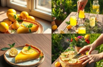 Torta de Limão Vegana: Frescor e Sabor