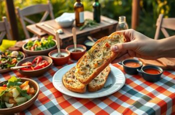 Pão de Alho Vegano: Para Acompanhar Tudo