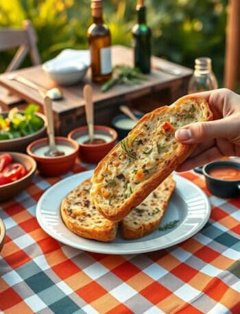 Pão de Alho Vegano: Para Acompanhar Tudo