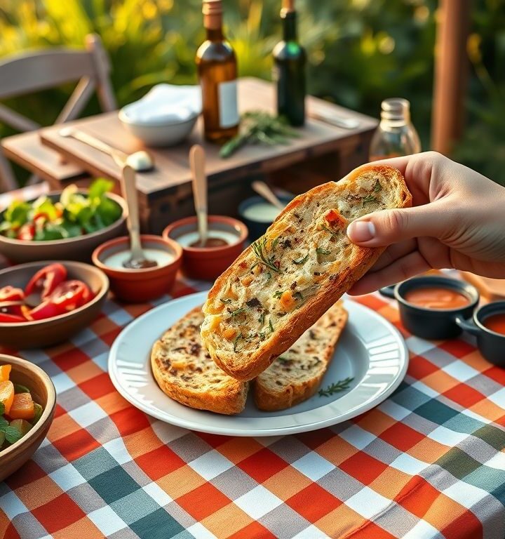 Pão de Alho Vegano: Para Acompanhar Tudo