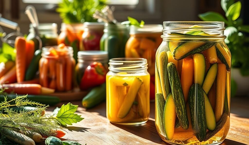Picles Caseiros Veganos: Crocância e Sabor