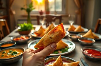 Samosas Veganas: Triângulos de Felicidade