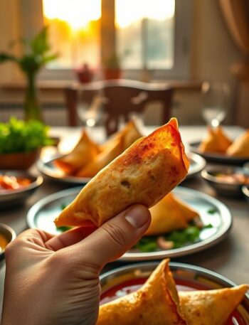 Samosas Veganas: Triângulos de Felicidade