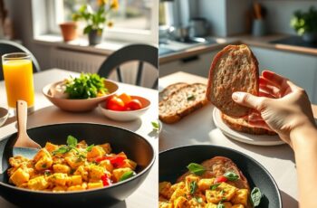 Tofu Mexido: O Café da Manhã Vegano Protéico