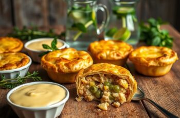 Empadas Veganas de “Frango” com Creme de Milho: Uma Delícia Sustentável