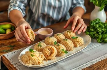 Bolinhos de Arroz Vegano com Molho de Gergelim: Uma Delícia Saudável