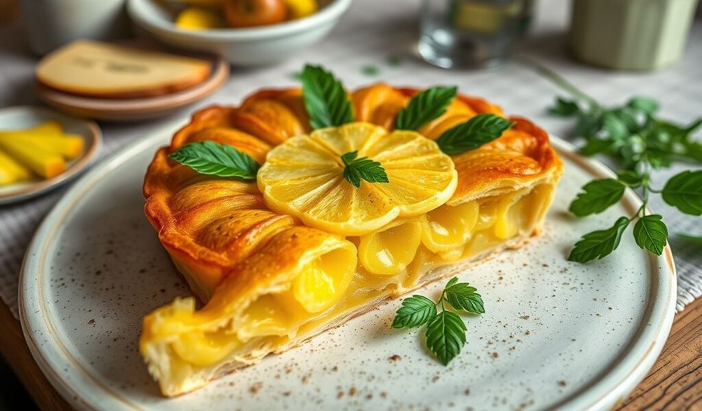 Pastel de Forno Vegano de Palmito 1 Pastel de Forno Vegano de Palmito