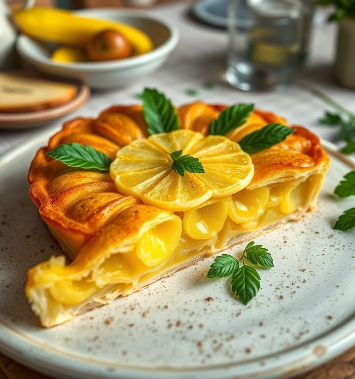 Pastel de Forno Vegano com Recheio de Palmito: Uma Delícia Saudável