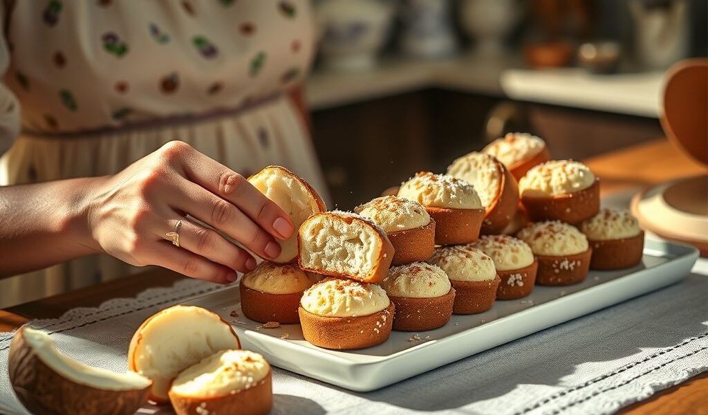 Biscoitos Veganos de Coco: Crocância Tropical