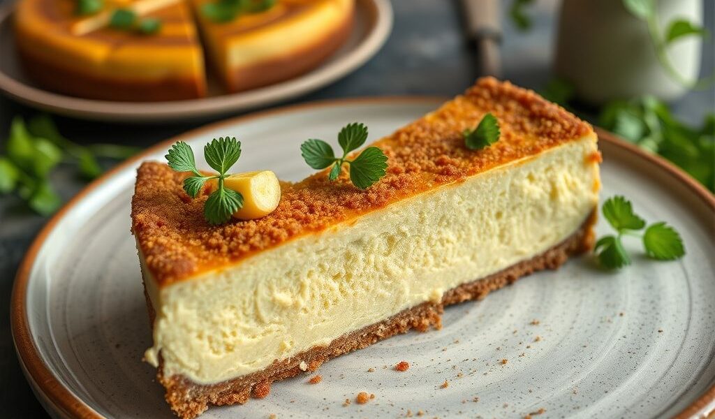 Cheesecake Vegano de Abacaxi sem Forno 1 Cheesecake de Abacaxi Vegano sem Forno: Uma Delícia Refrescante e Saudável