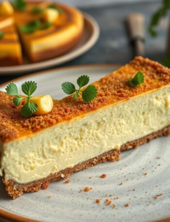 Cheesecake de Abacaxi Vegano sem Forno: Uma Delícia Refrescante e Saudável