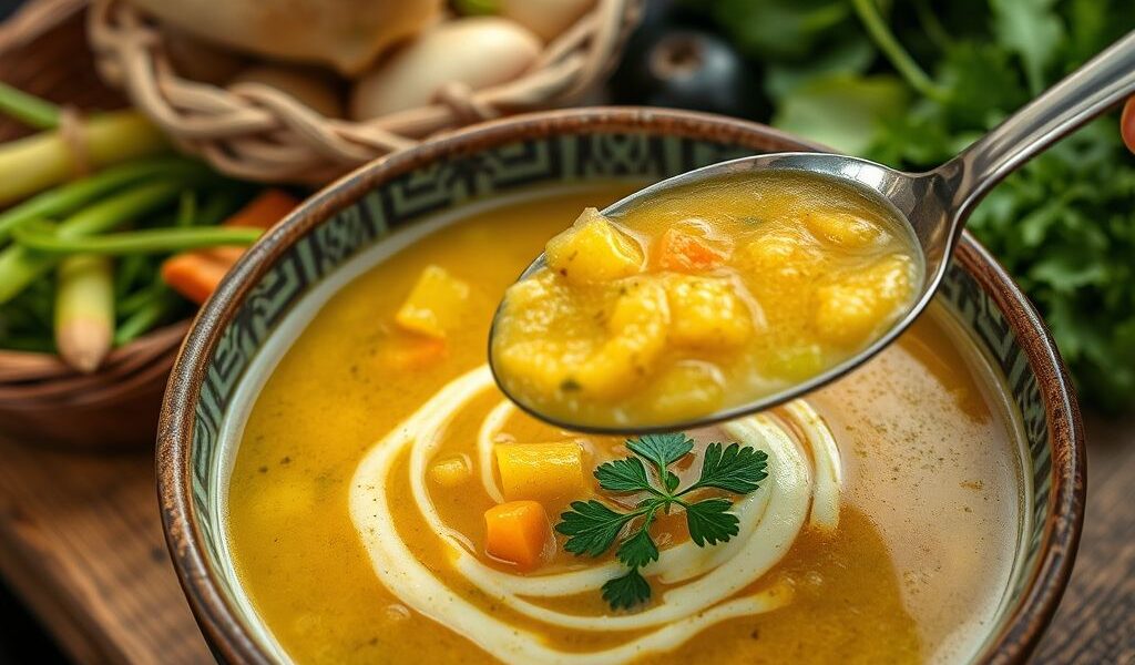 Sopa de Lentilha Vegana com Espinafre: Uma Delícia Nutritiva