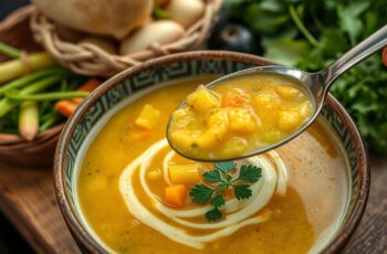 Sopa de Lentilha Vegana com Espinafre: Uma Delícia Nutritiva