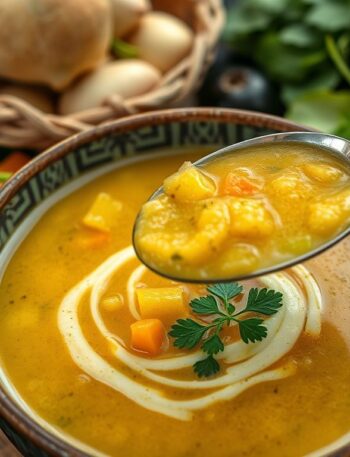 Sopa de Lentilha Vegana com Espinafre: Uma Delícia Nutritiva