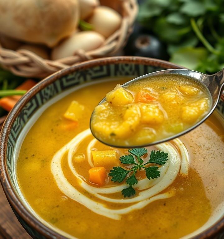 Sopa de Lentilha Vegana com Espinafre: Uma Delícia Nutritiva