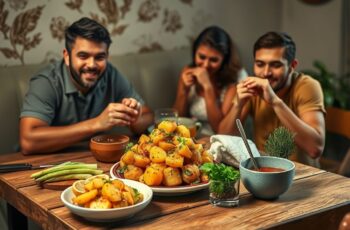 Batatas Bravas Veganas: Petisco Espanhol Picante