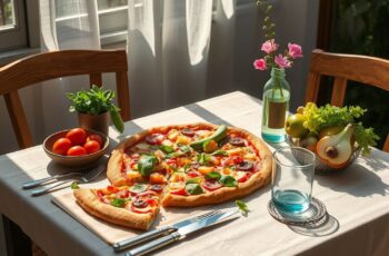 Pizza Vegana de Batata Doce com Alecrim: Uma Delícia Saudável e Saborosa