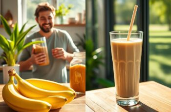 Smoothie de Manteiga de Amendoim e Banana Vegano: Uma Delícia Nutritiva