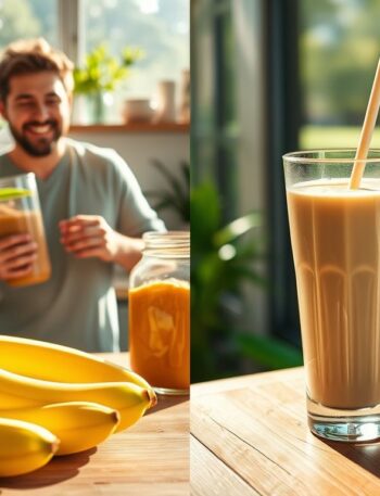 Smoothie de Manteiga de Amendoim e Banana Vegano: Uma Delícia Nutritiva