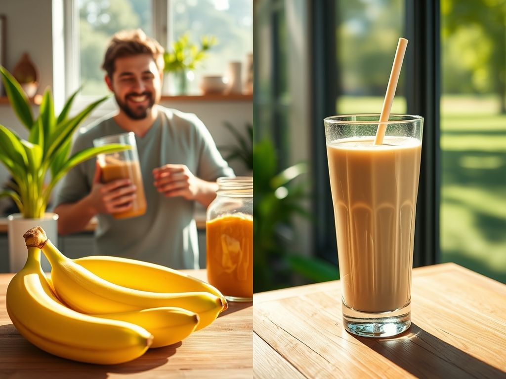 Smoothie Vegano de Banana com Manteiga de Amendoim 13 Smoothie de Manteiga de Amendoim e Banana Vegano: Uma Delícia Nutritiva