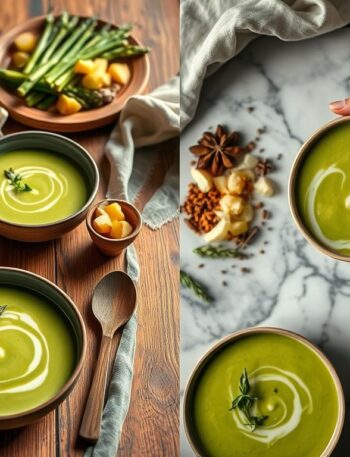 Sopa Cremosa de Aspargos Veganos: Uma Delícia Nutritiva para Todos