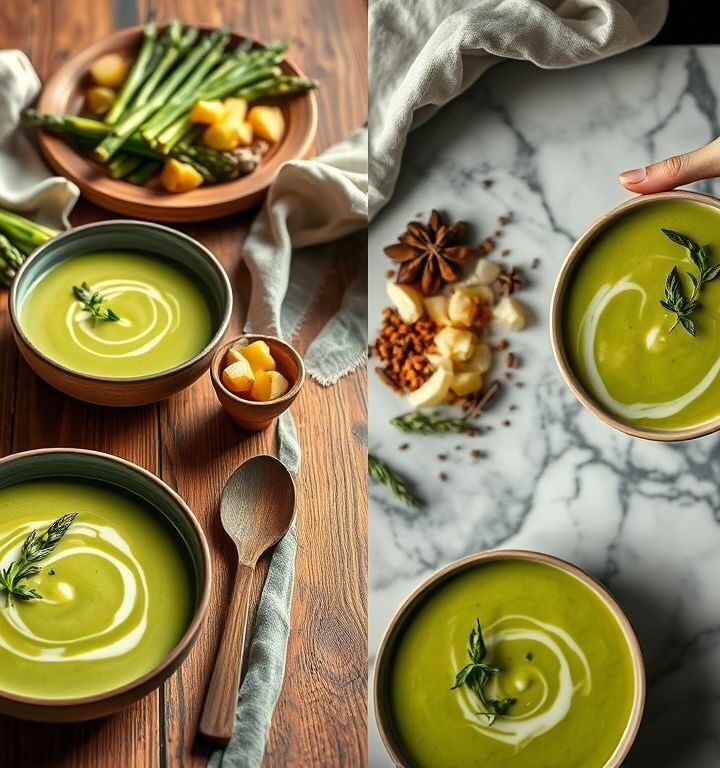 Sopa Cremosa de Aspargos Veganos: Uma Delícia Nutritiva para Todos