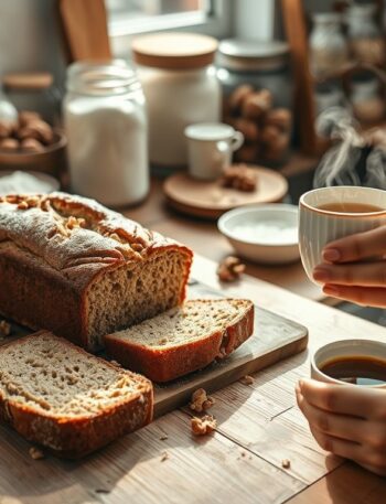 Pão de Banana Vegano com Nozes: A Delícia Saudável que Você Precisa Experimentar