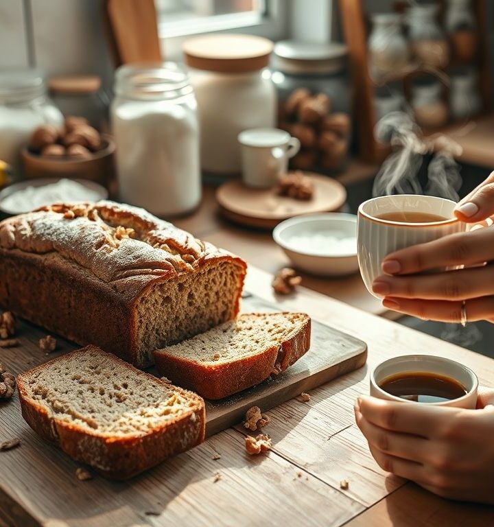 Pão de Banana Vegano com Nozes: A Delícia Saudável que Você Precisa Experimentar