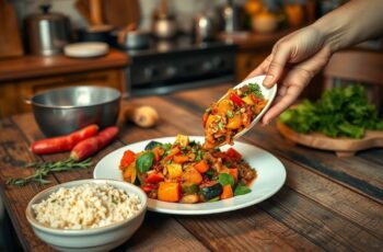 Guisado de Vegetais Veganos com Cuscuz: Uma Receita Deliciosa e Nutritiva