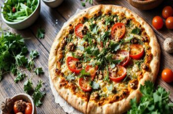 Pizza Vegana de Couve-Flor com Pesto de Rúcula: Uma Delícia Saudável