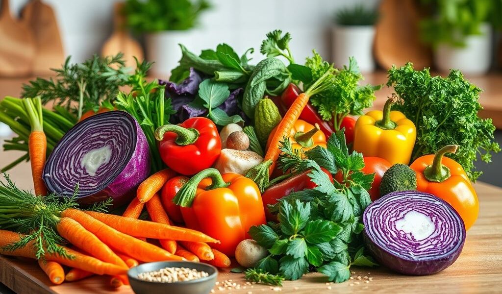 Salada Asiática Vegana com Molho de Gergelim: Uma Explosão de Sabores e Saúde