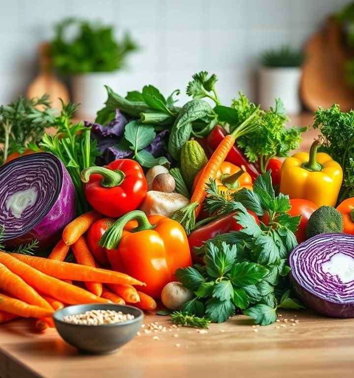 Salada Asiática Vegana com Molho de Gergelim: Uma Explosão de Sabores e Saúde 3 Salada Asiática Vegana com Molho de Gergelim: Uma Explosão de Sabores e Saúde