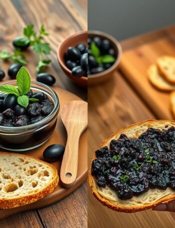 Patê de Azeitona Preta Vegano com Ervas: Uma Delícia Saudável e Sustentável