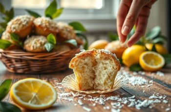 Muffins Veganos de Coco e Limão: Uma Delícia Saudável e Refrescante