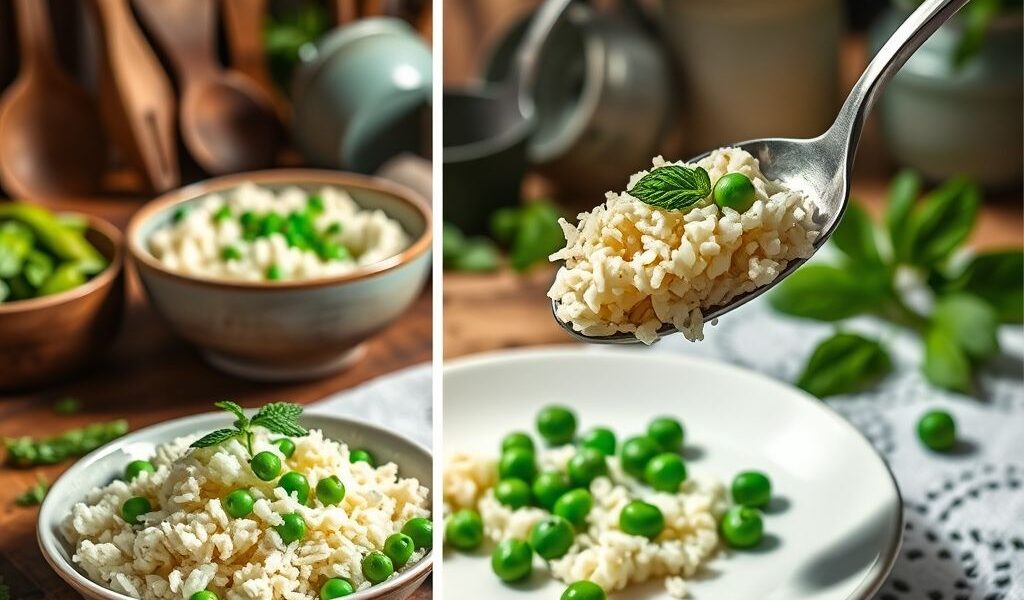Arroz de Couve-flor Vegano com Ervilhas e Hortelã: Uma Receita Deliciosa e Saudável