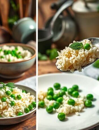 Arroz de Couve-flor Vegano com Ervilhas e Hortelã: Uma Receita Deliciosa e Saudável