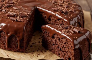 Bolo de Chocolate Molhadinho Receita Simples que Derrete na Boca! 🍫