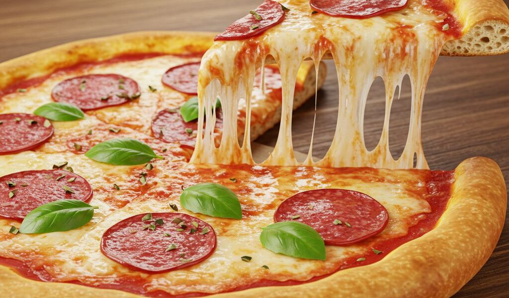 Pizza Caseira de Padaria