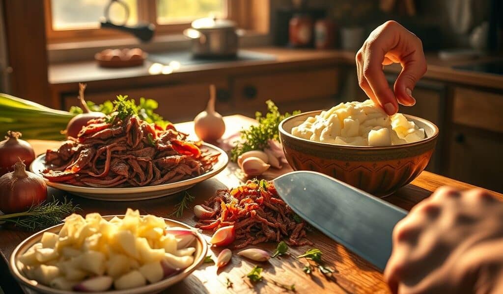 Como Fazer Escondidinho de Carne Seca Cremoso