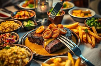 Bife Acebolado ao Molho de Mostarda: Sabor Incrível!