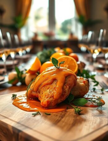 Frango ao Molho de Laranja: Receita Simples e Saborosa