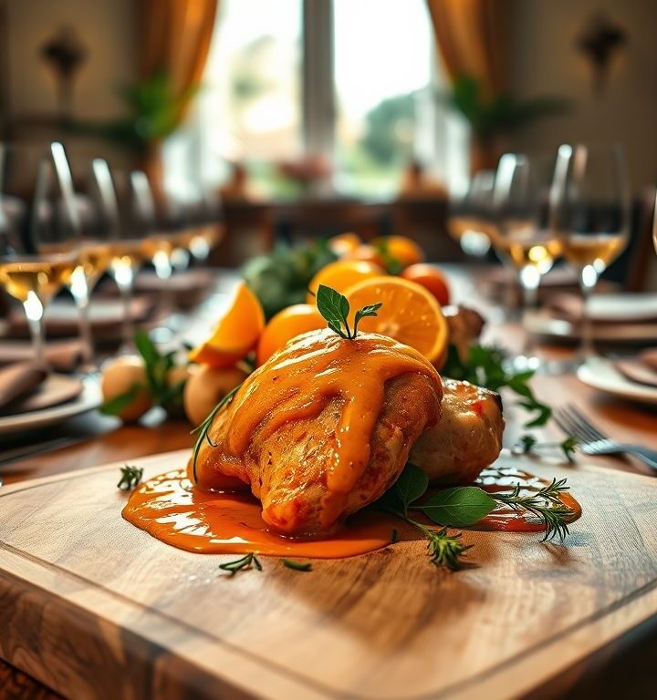 Frango ao Molho de Laranja: Receita Simples e Saborosa