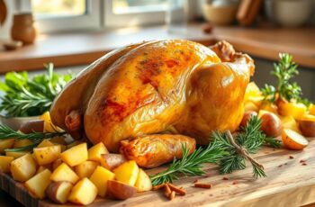 A Melhor Receita de Frango Assado com Batatas