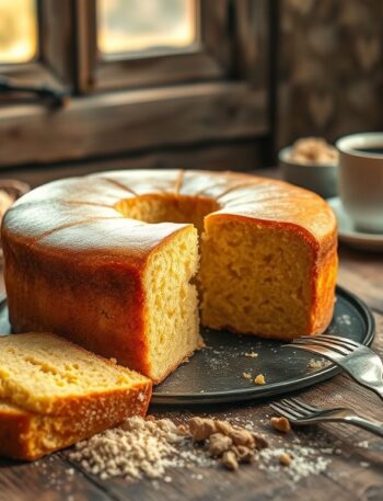 Bolo de Fubá Cremoso de Liquidificador: A Receita que Vai Transformar Seu Café da Tarde