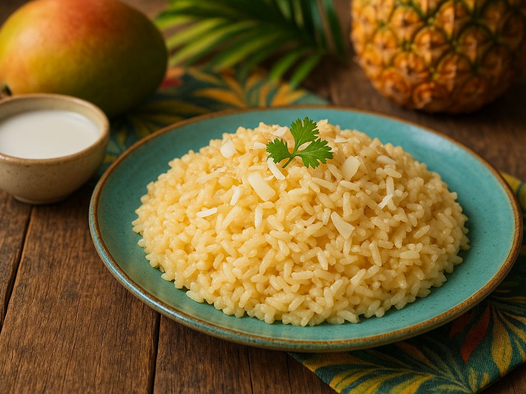 Arroz com Coco Venezuelano